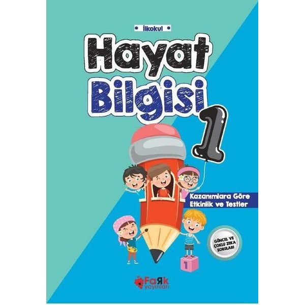 İlkokul Hayat Bilgisi 1 | Fark Yayınları (İnce Kapak)