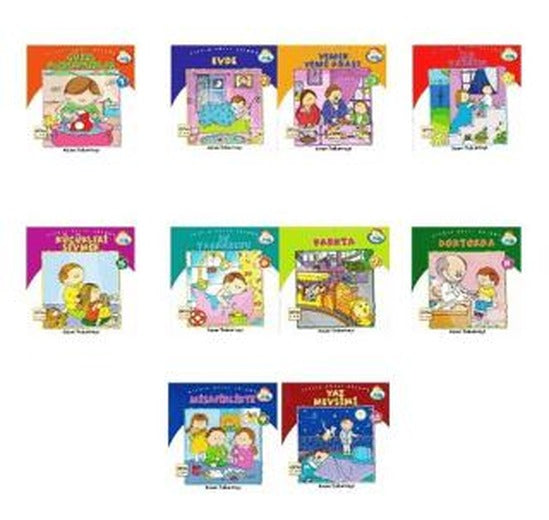 Aferin Güzel Oğluma Seti 10 Kitap Set | Nar Çocuk (Ciltsiz)