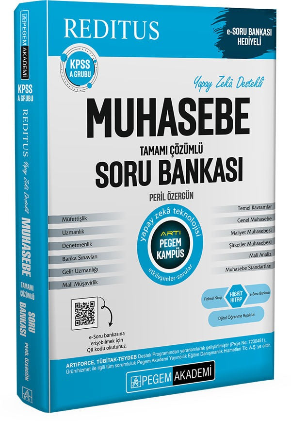 2026 KPSS A Grubu Reditus Muhasebe Tamamı Çözümlü Soru Bankası