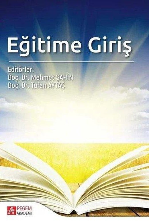 Eğitime Giriş | Pegem Akademi Yayıncılık (İnce Kapak)