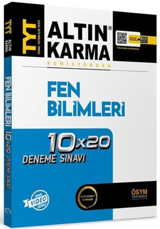 Altın Karma TYT Fen Bilimleri Branş Deneme | Altın Karma Yayınları (Ciltsiz)