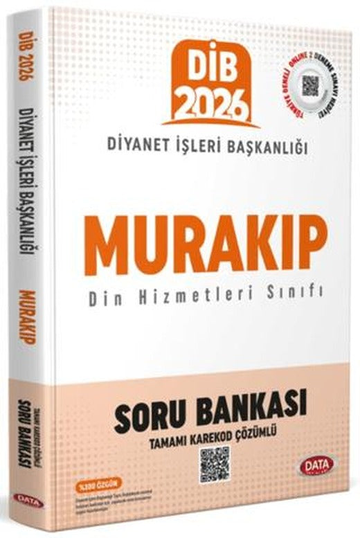 Diyanet İşleri Başkanlığı Murakıp Soru Bankası - Karekod Çözümlü | Data Yayınları (Ciltsiz)