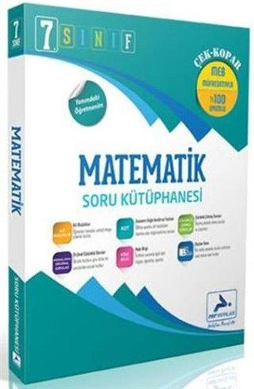 7.Sınıf Matematik Soru Kütüphanesi | PRF Paraf Yayınları (İnce Kapak)