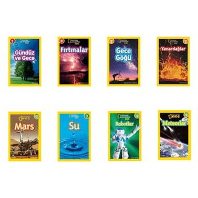 National Geographic Kids Bilim Seti 8 Kitap