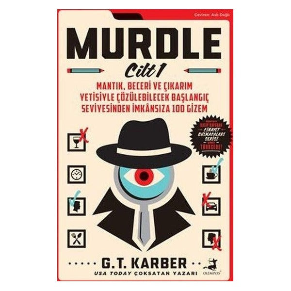 Murdle Cilt 1 - Cinayet Bulmacaları Serisi | Olimpos Yayınları (İnce Kapak)