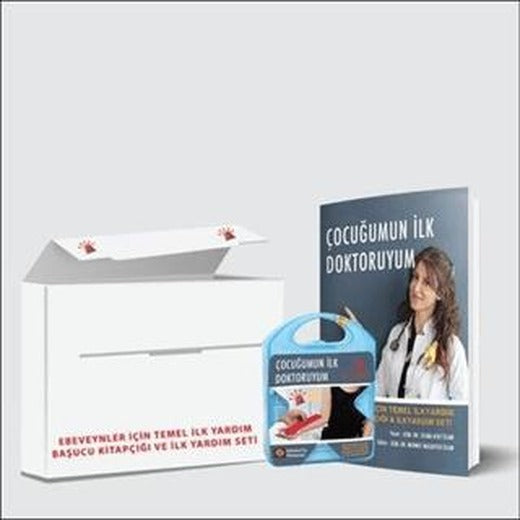 Çocuğumun İlk Doktoruyum - Ebeveynler İçin Temel İlk Yardım Başucu Kitapçığı ve İlk Yardım Seti | İstanbul Tıp Kitabevi (Ciltsiz)