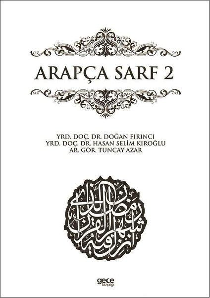 Arapça Sarf 2 | Gece Kitaplığı (İnce Kapak)  - Resim 1