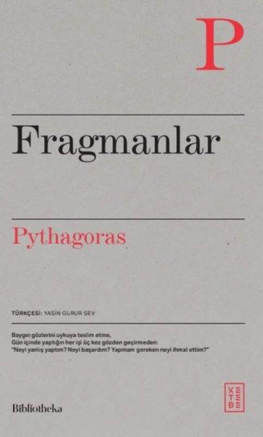 Fragmanlar - Bibliotheka | Ketebe (İnce Kapak)