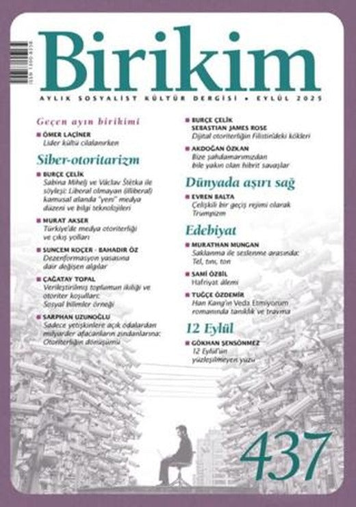 Birikim Dergisi Sayı 437- Eylül | Birikim Yayınları (Ciltsiz)