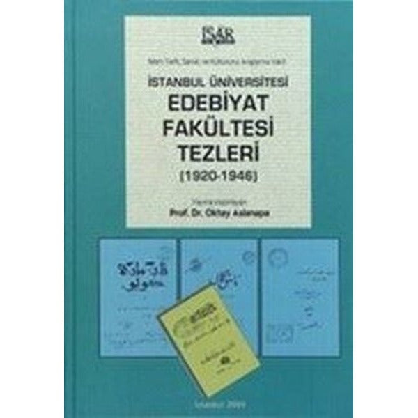 İstanbul Üniversitesi Edebiyat Fakültesi Tezleri: 1920 - 1946 | IRCICA Yayınları (Ciltli)