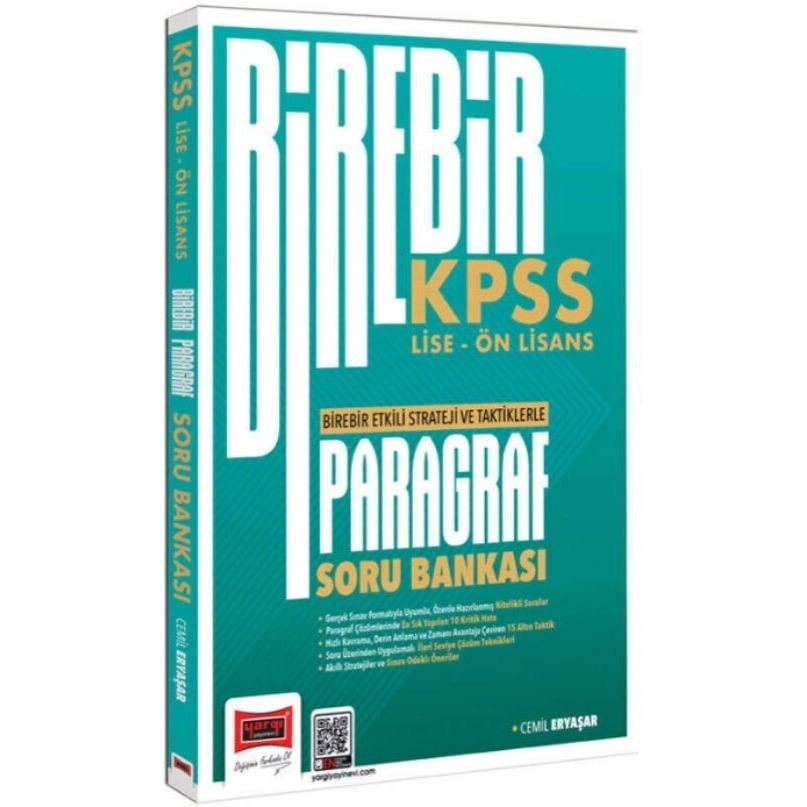 2026 Birebir KPSS Lise - Ön Lisans Paragraf Soru Bankası