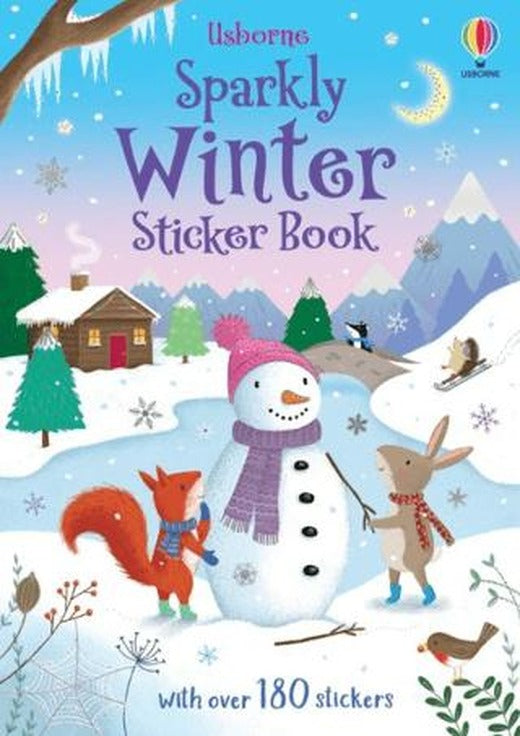 Sparkly Winter Sticker Book | Usborne (Ciltsiz)