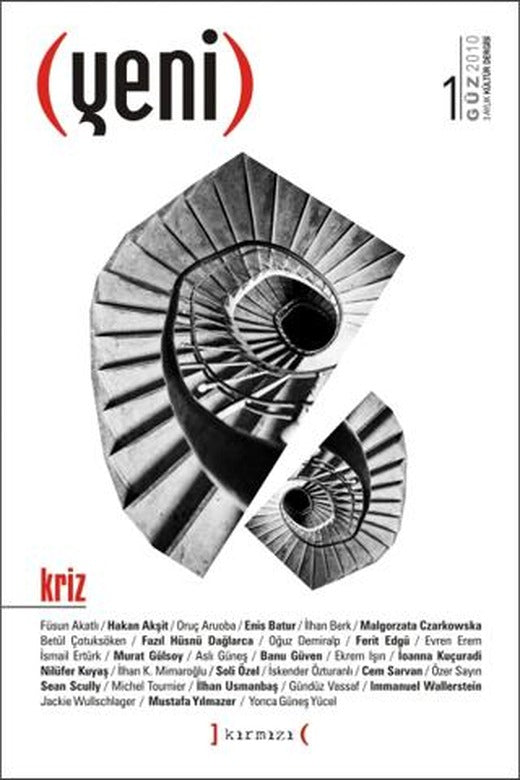 Yeni Dergi Sayı 1: Kriz | Kırmızı Yayınları (Ciltsiz)