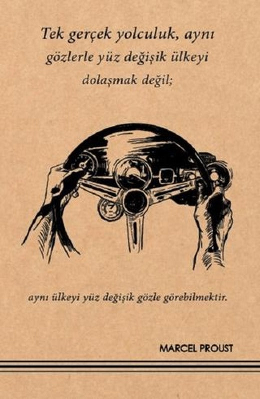 Marcel Proust Kraft Defter | Aylak Adam Kültür Sanat Yayıncılık