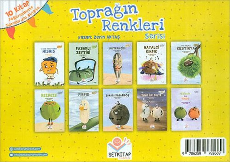 Toprağın Renkleri Serisi 10 Kitap Set - Setkitap Yayıncılık
