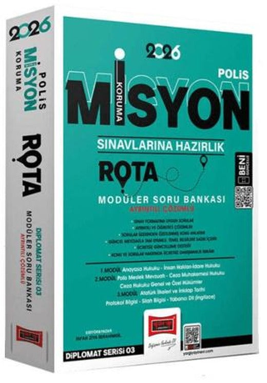 2026 Polis Misyon Sınavlarına Hazırlık Rota Modüler Soru Bankası Seti