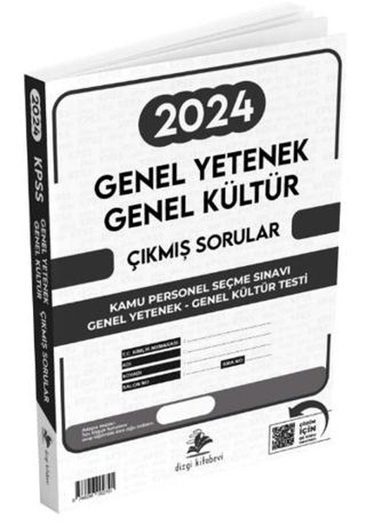 KPSS Genel Yetenek Genel Kültür Video Çözümlü 2024 Sınavı Tek Fasikül Orijinal Çıkmış Sorular | Dizgi Kitap (Ciltsiz)