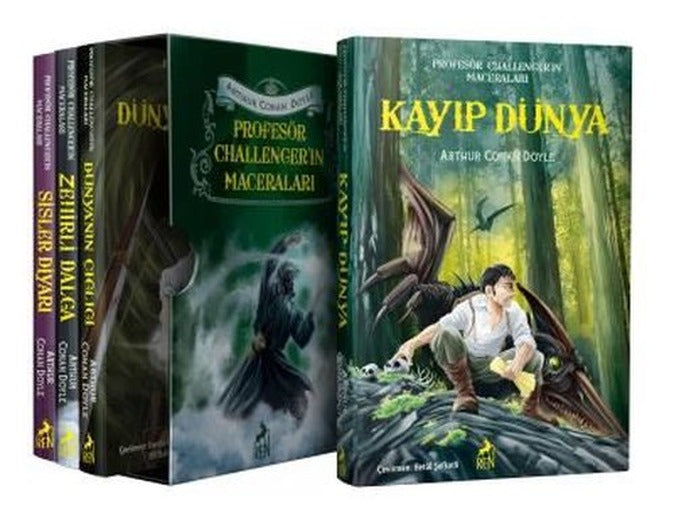 Profesör Challengerın Maceraları Seti - 4 Kitap Takım | Ren Kitap