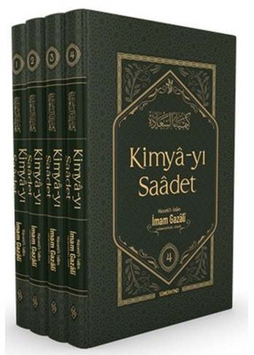 Kimya-yı Saadet Seti - Yeşil Kutulu - 4 Kitap Takım | Semerkand Yayınları (Ciltli)