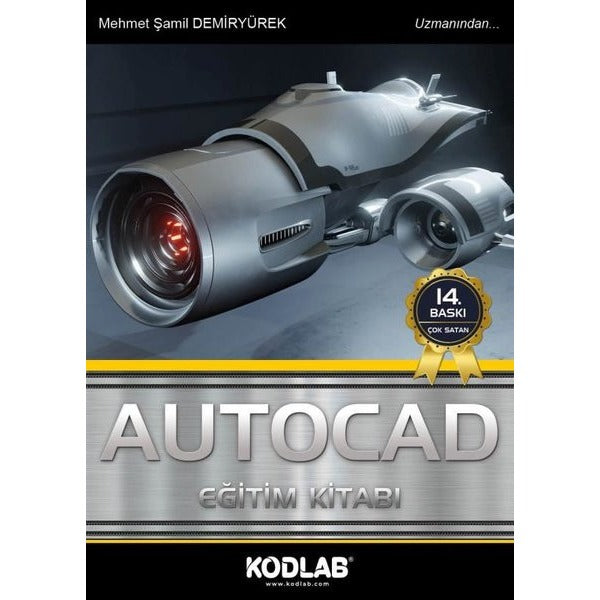 Autocad Eğitim Kitabı | Kodlab (İnce Kapak)