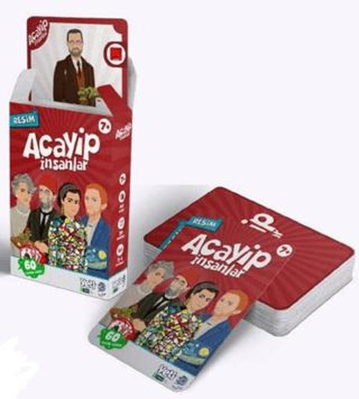 Acayip İnsanlar Kart Oyunu - Resim | YETİ (Yeşilay Eğitim Tamamlayıcı İçerikler) (Ciltsiz)