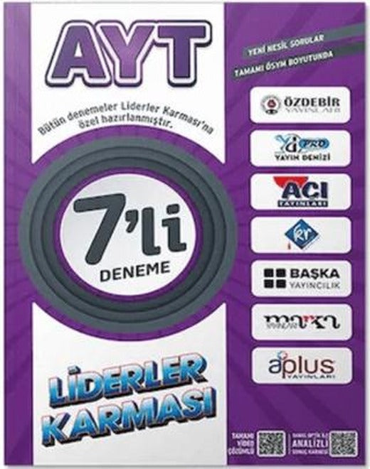 Liderler Karması AYT 7'li Deneme Seti | Liderler Karması Yayınları (Ciltsiz)