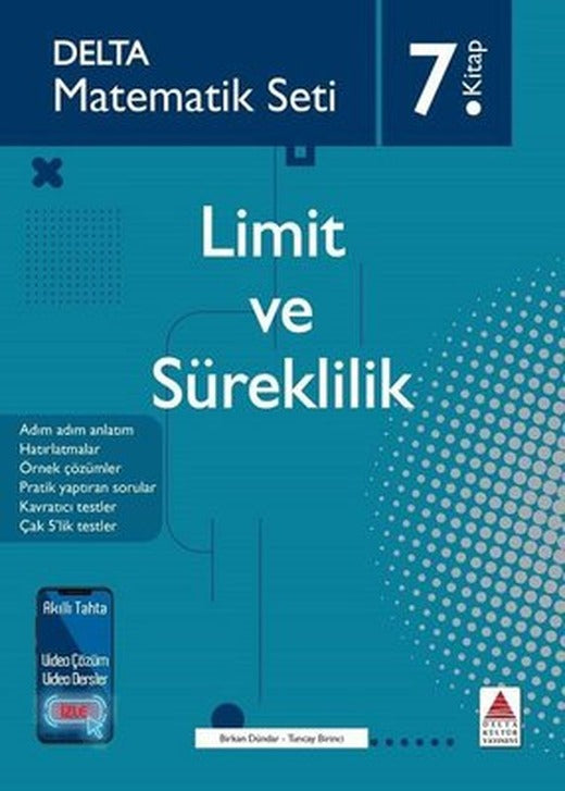 Matematik Seti 7.Kitap - Limit ve Süreklilik | Delta Kültür-Eğitim (İnce Kapak)