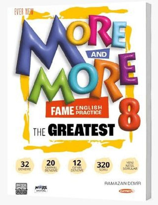 8. Sınıf LGS More More English The Greatest | Kurmay Yayınları (Ciltsiz)