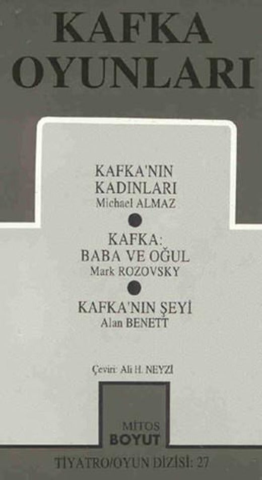 Kafka Oyunları | Mitos Boyut Yayınları - Tiyatro Oyun Dizisi (İnce Kapak)