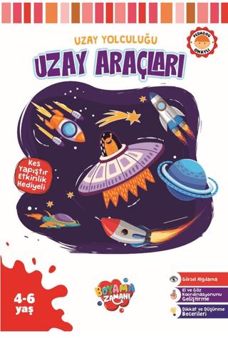Uzay Yolculuğu Serisi –Uzay Araçları | Boyama Zamanı (Ciltsiz)  - Resim 1