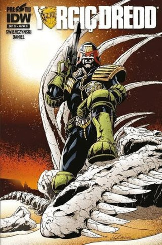 Yargıç Dredd Sayı: 9 - Kapak B | Presstij Kitap (Ciltsiz)