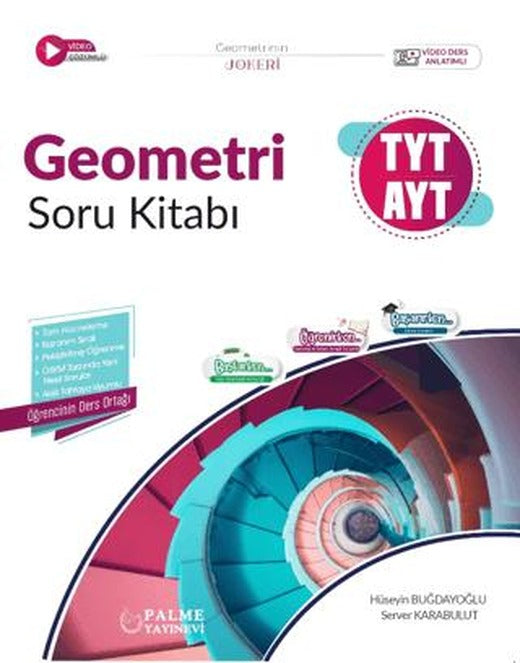 TYT AYT Joker Geometri Soru Kitabı | Palme Yayınları (Ciltsiz)