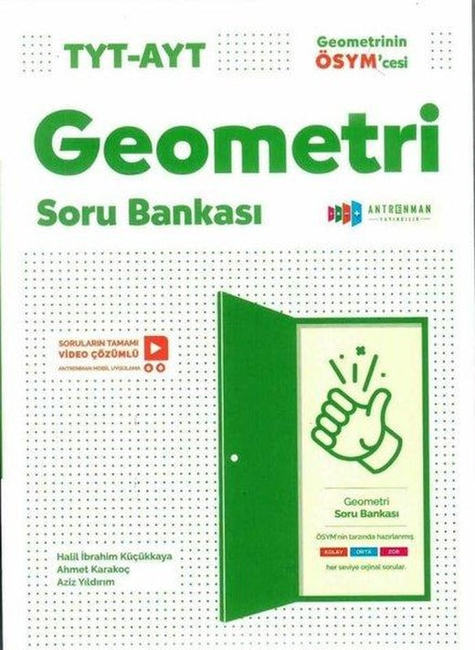 Antrenman TYT AYT Geometri Soru Bankası | Antrenman Yayıncılık (İnce Kapak)