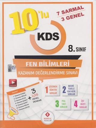 8. Sınıf Fen Bilimleri 10 lu Kazanım Değerlendirme Sınavı