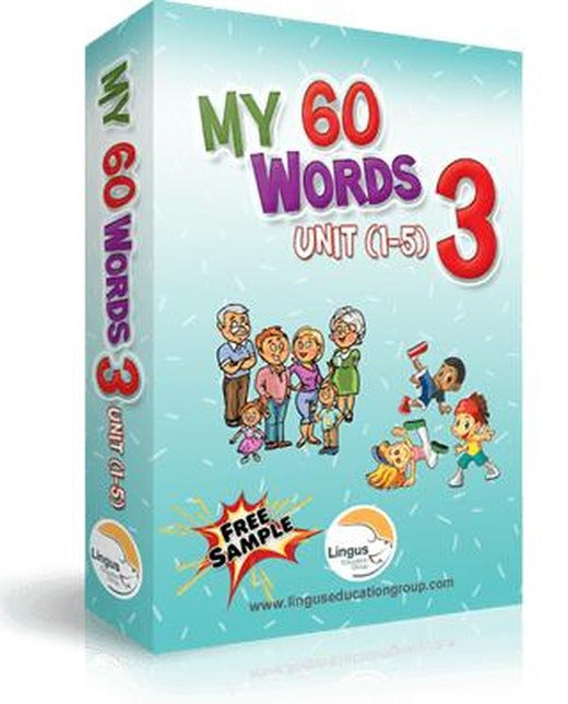 My 60 Words - 3 (Unit 1-5) | Lingus Education Group