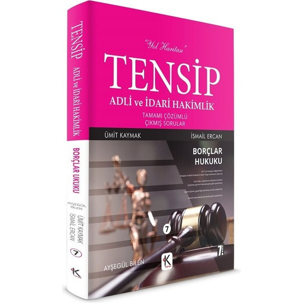 Borçlar Hukuku - Tensip Adli ve İdari Hakimlik Tamamı Çözümlü Çıkmış Sorular | Kuram Kitap (Ciltsiz)
