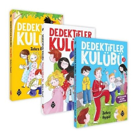 Dedektifler Kulübü Seti - 3 Kitap Takım | Uğurböceği