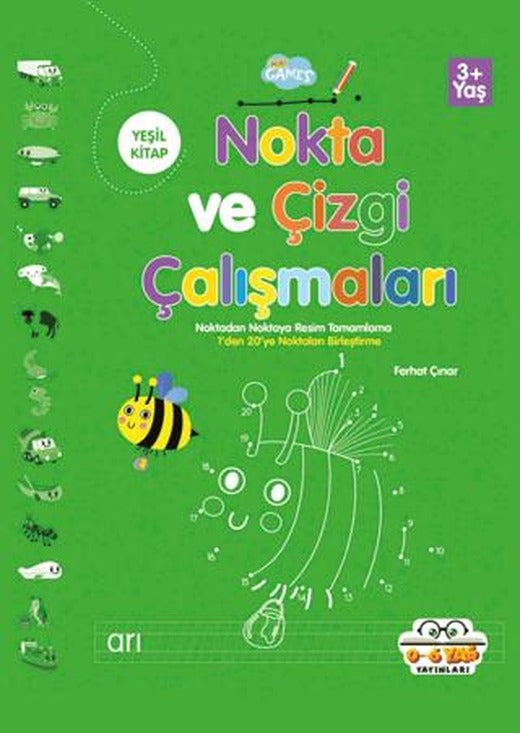 Yeşil - Nokta Ve Çizgi Çalışmaları