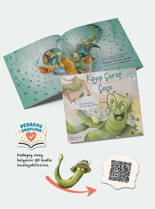 Kayıp Çorap Çoço | Bal Porsuğu Yayınları (İnce Kapak)