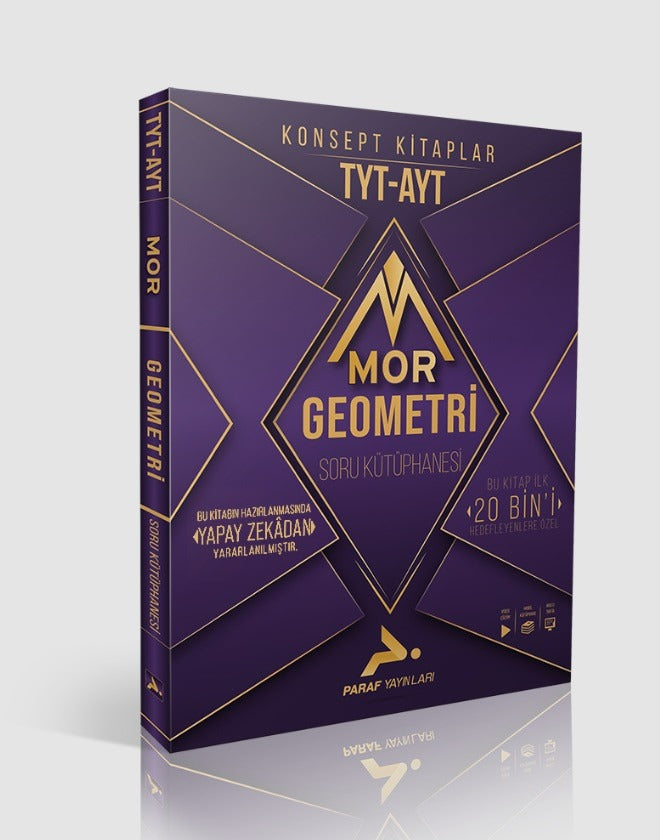 Paraf Akademi TYT-AYT Mor Geometri Soru Bankası | Paraf Akademi (Ciltsiz)