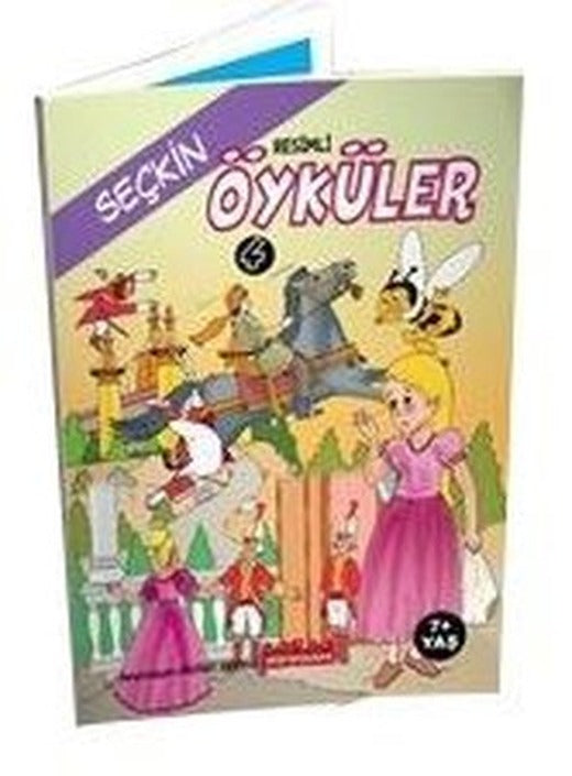 Resimli Seçkin Öyküler 4 - 7+ Yaş | Bordo Ressam