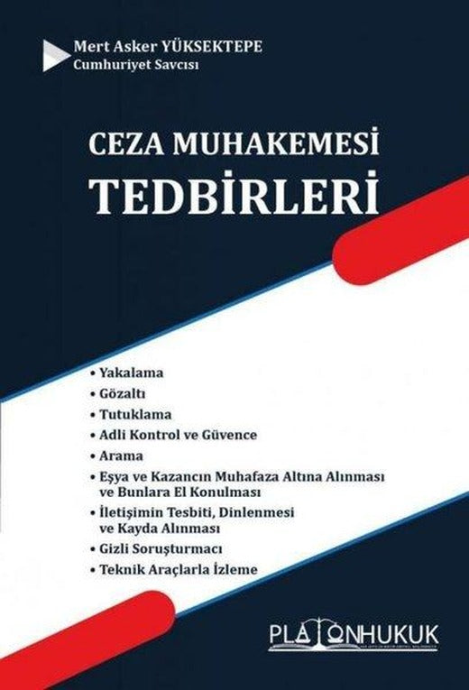 Ceza Muhakemesi Tedbirleri | Platon Hukuk Yayınevi (İnce Kapak)