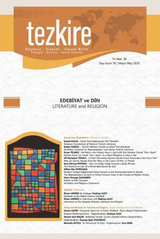 Tezkire 91. Sayı/ Mayıs 2025 | Tezkire Dergisi (Ciltsiz)