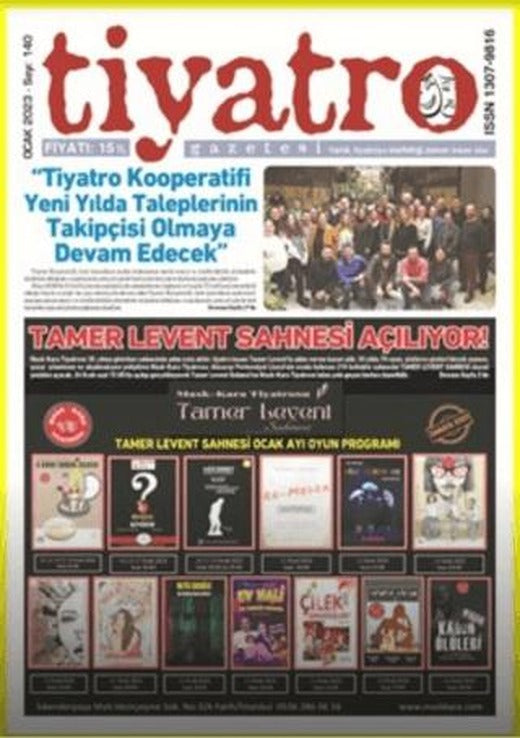 Tiyatro Gazetesi Sayı: 140 - Ocak 2023 | Tiyatro Gazetesi (Ciltsiz)
