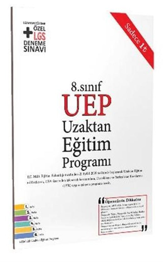 8. Sınıf UEP Uzaktan Eğitim Programı