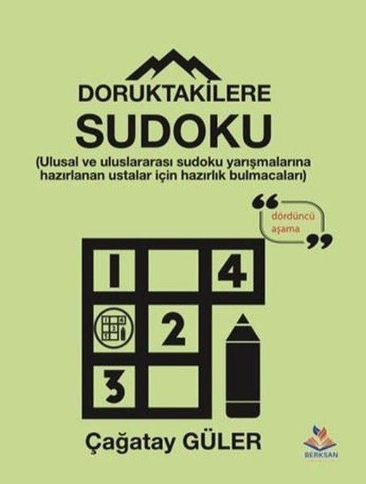 Doruktakilere Sudoku - Dördüncü Aşama | Berksan Yayıncılık (İnce Kapak)