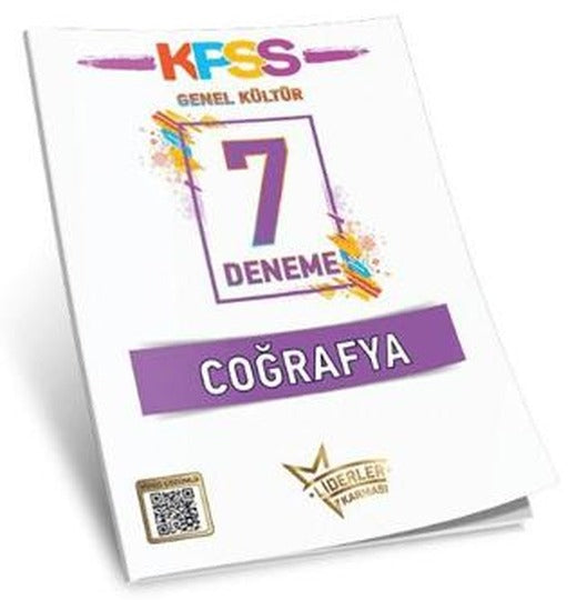 2026 Model - Liderler Karması KPSS Coğrafya Denemeleri | Liderler Karması Yayınları (Ciltsiz)