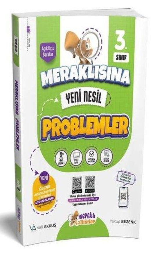 3. Sınıf Meraklısına Problemler | Meraklı Zihinler Yayınları (İnce Kapak)