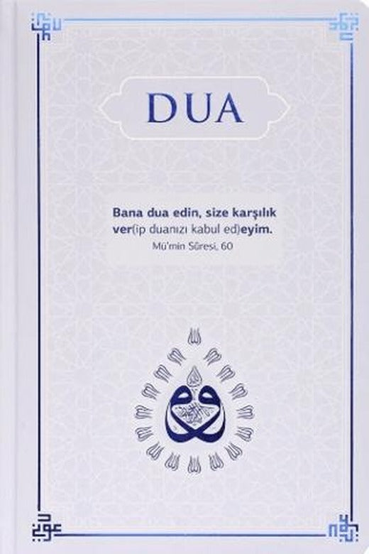 Dua (Evrâd-ı Şerîfe) Büyük Boy - Arapça/Türkçe - Lacivert