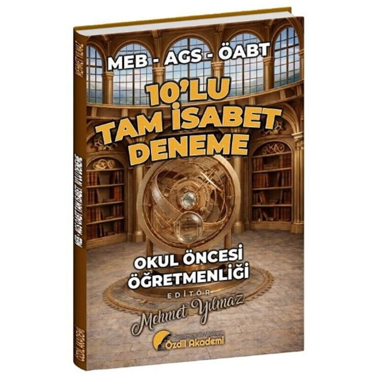 ÖABT MEB-AGS Okul Öncesi Öğretmenliği Tam İsabet 10 Deneme